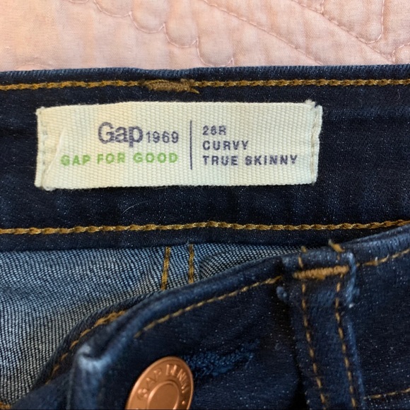 GAP | Dark Blue Curvy Skinny Jeans - Picture 3 of 5
